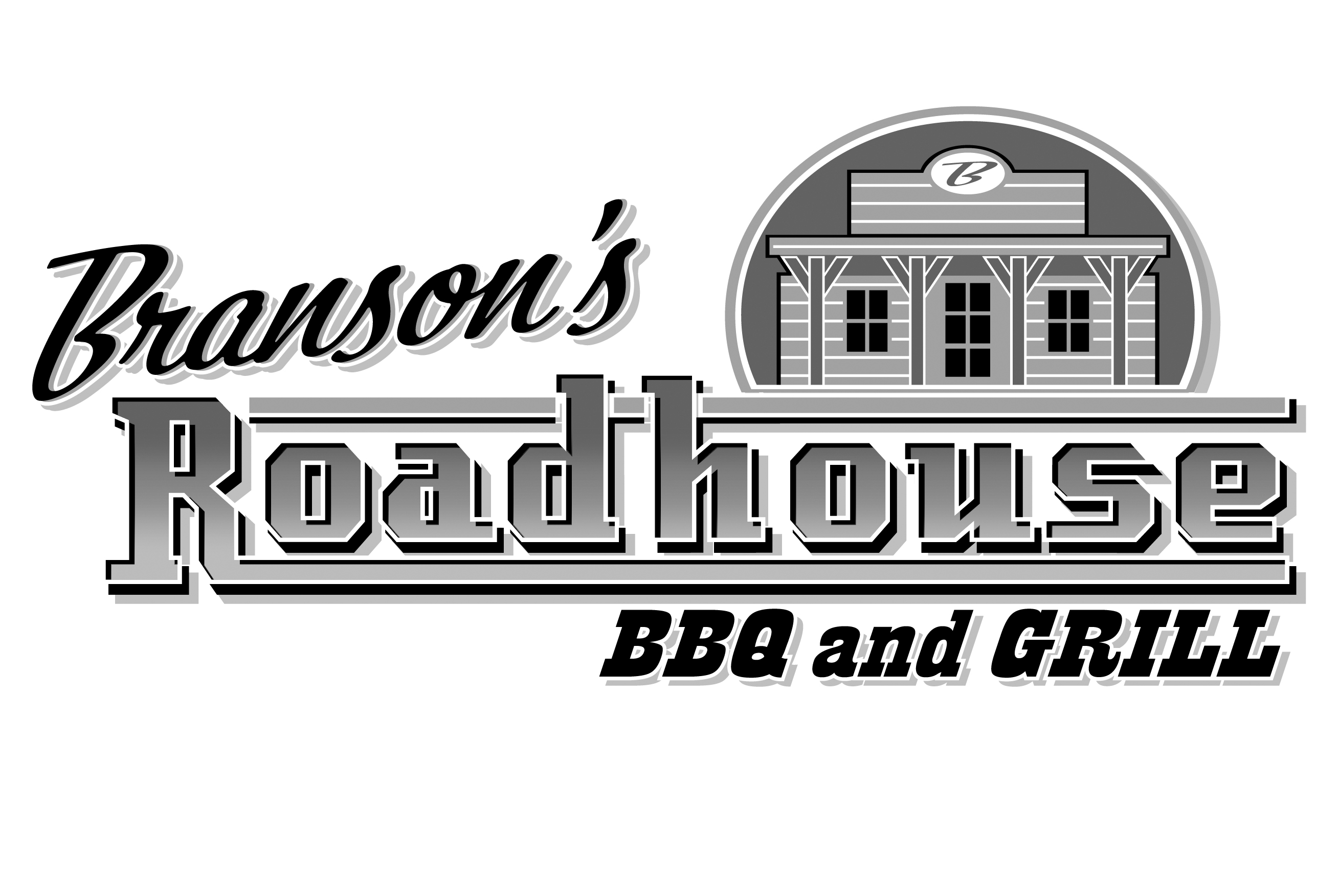 Branson's Fax Logo Grays